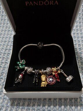 Pandora Marvel Themed Beaded Bracelet
